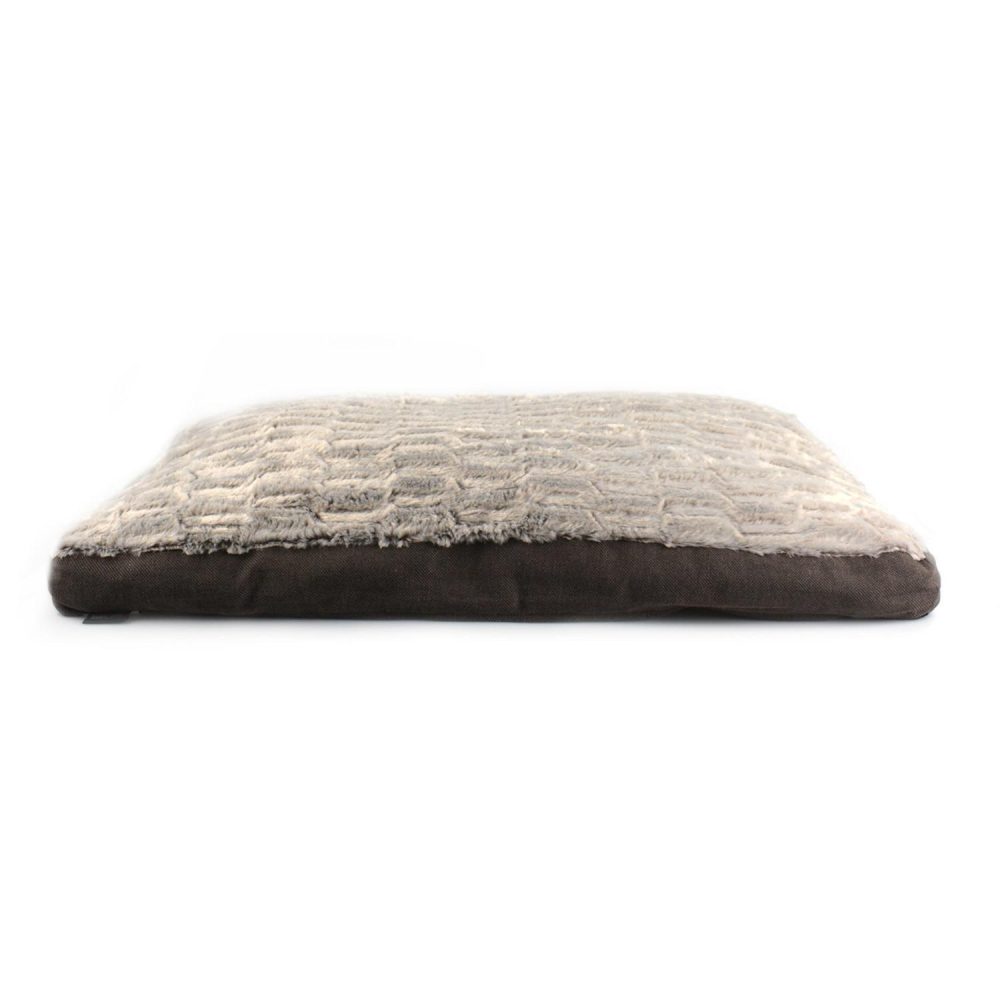 Two Tone Gusset Pillow Brown & Beige | Beds & Mats Beds & Mats Beds & Mats