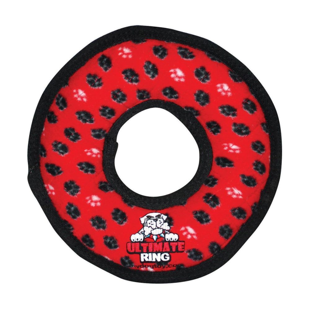 Ultimate Ring Red Paw Print | Toys Dog Dog