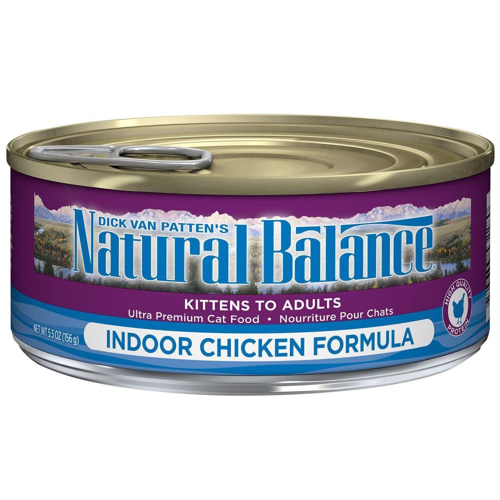 Ultra Premium Indoor Chicken Formula Cat Food / 5.5 oz – 24 pk | Wet Food Cat Cat