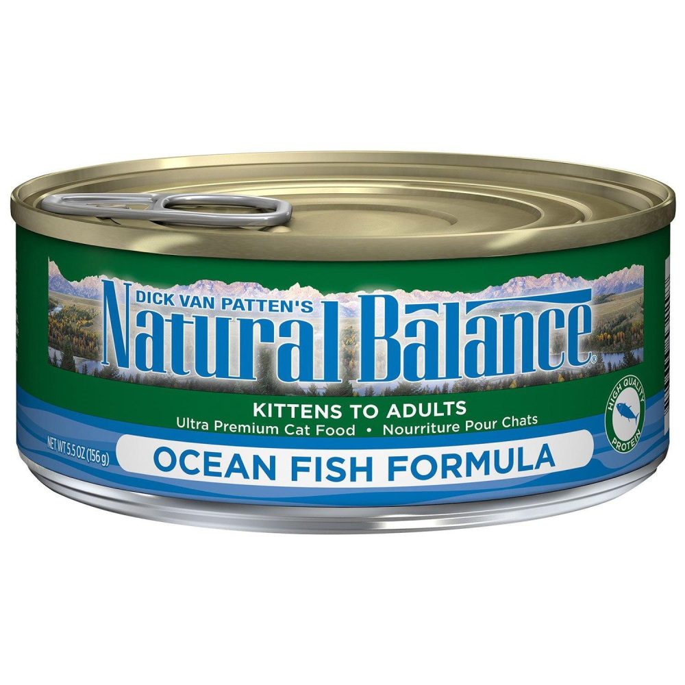 Ultra Premium Ocean Fish Formula Cat Food / 5.5 oz – 24 pk | Wet Food Cat Cat