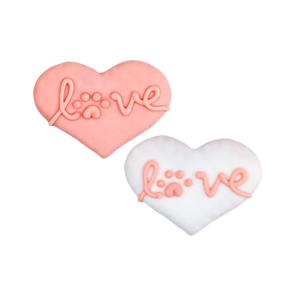 Valentine’s Love Hearts Dog Treats | Bakery & Biscuits Bakery & Biscuits Bakery & Biscuits