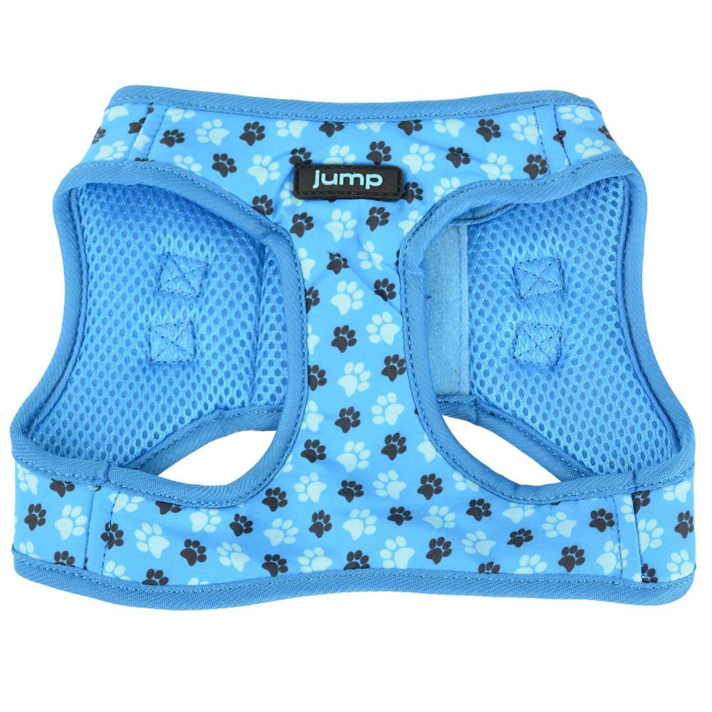 Vest Blue Paw Print Dog Harness | Collars, Leashes & Harnesses Collars, Leashes & Harnesses Collars, Leashes & Harnesses