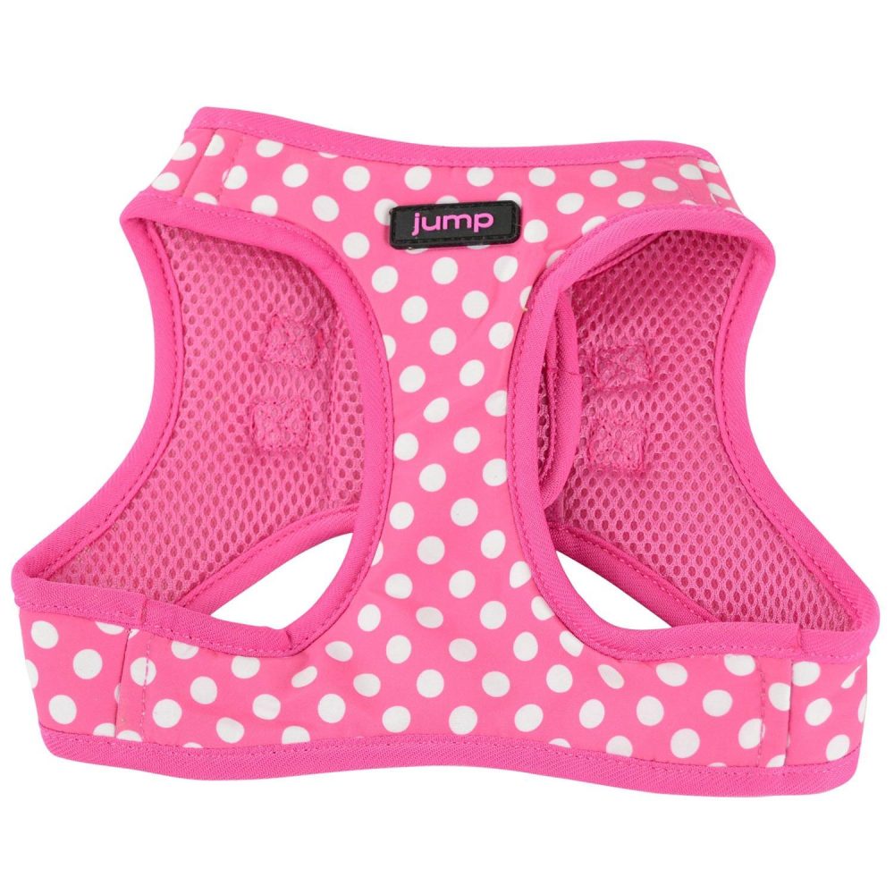 Vest Pink Polka Dot Dog Harness | Collars, Leashes & Harnesses Collars, Leashes & Harnesses Collars, Leashes & Harnesses