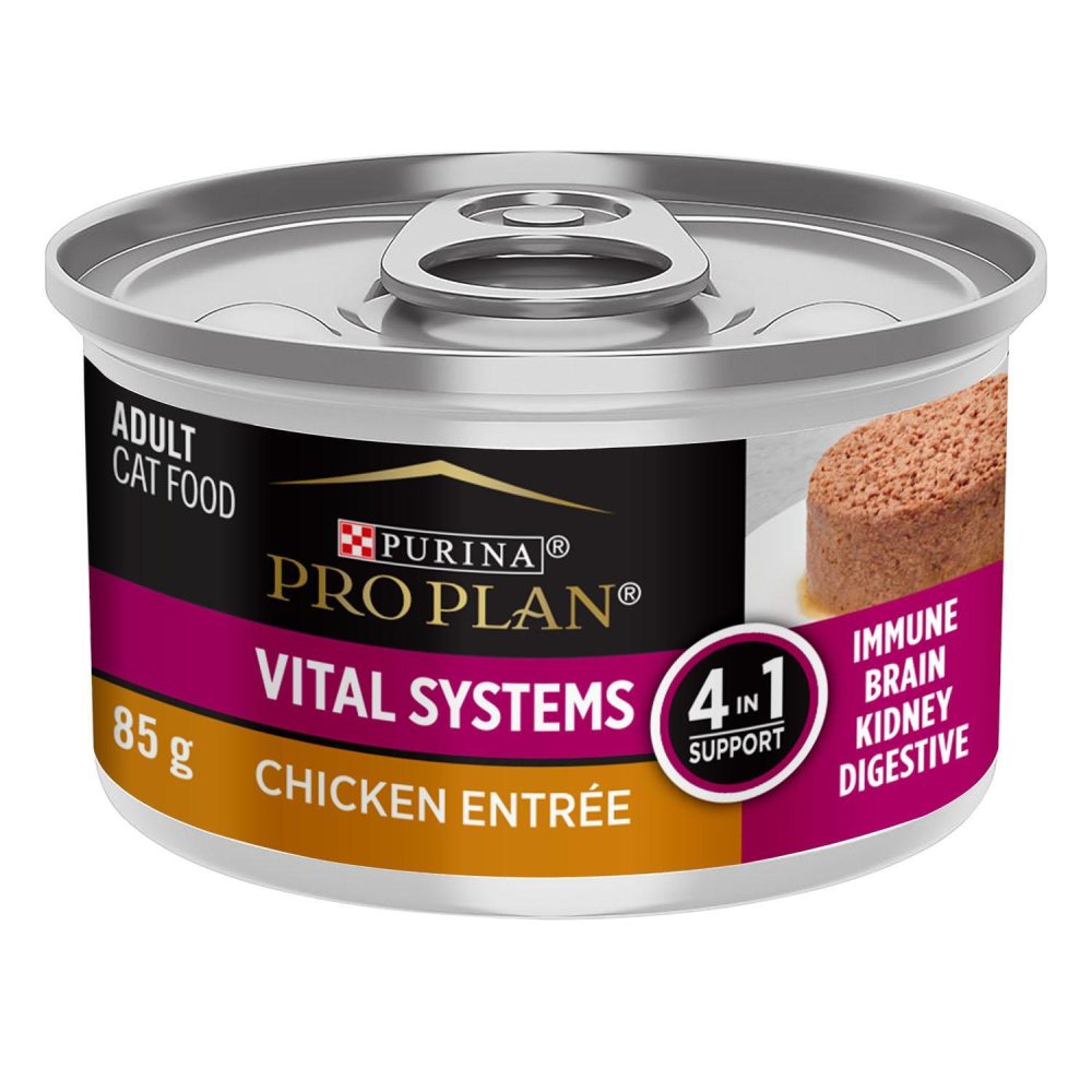 Vital Systems Chicken Entree Cat Food / 3 oz – 24 pk | Wet Food Cat Cat