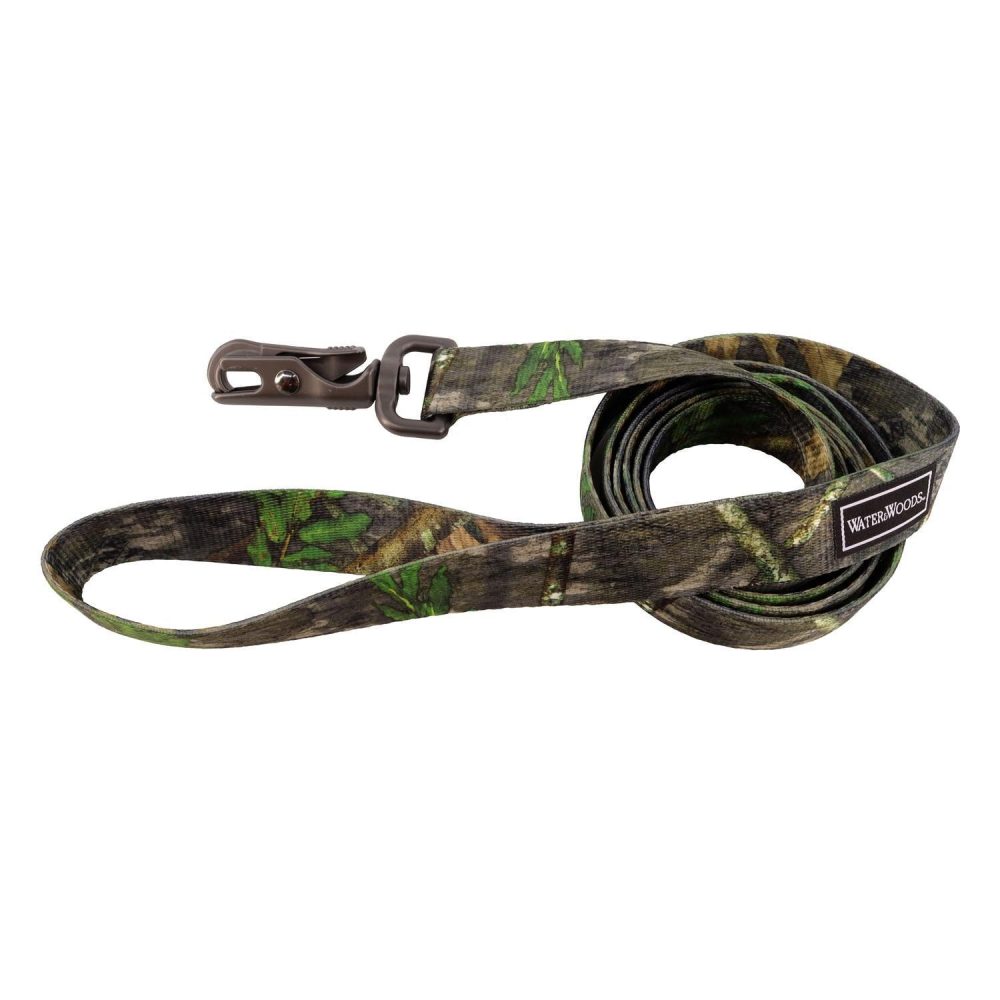 Water and Woods Camo Patterned Dog Leash 1in Green | Collars, Leashes & Harnesses Collars, Leashes & Harnesses Collars, Leashes & Harnesses