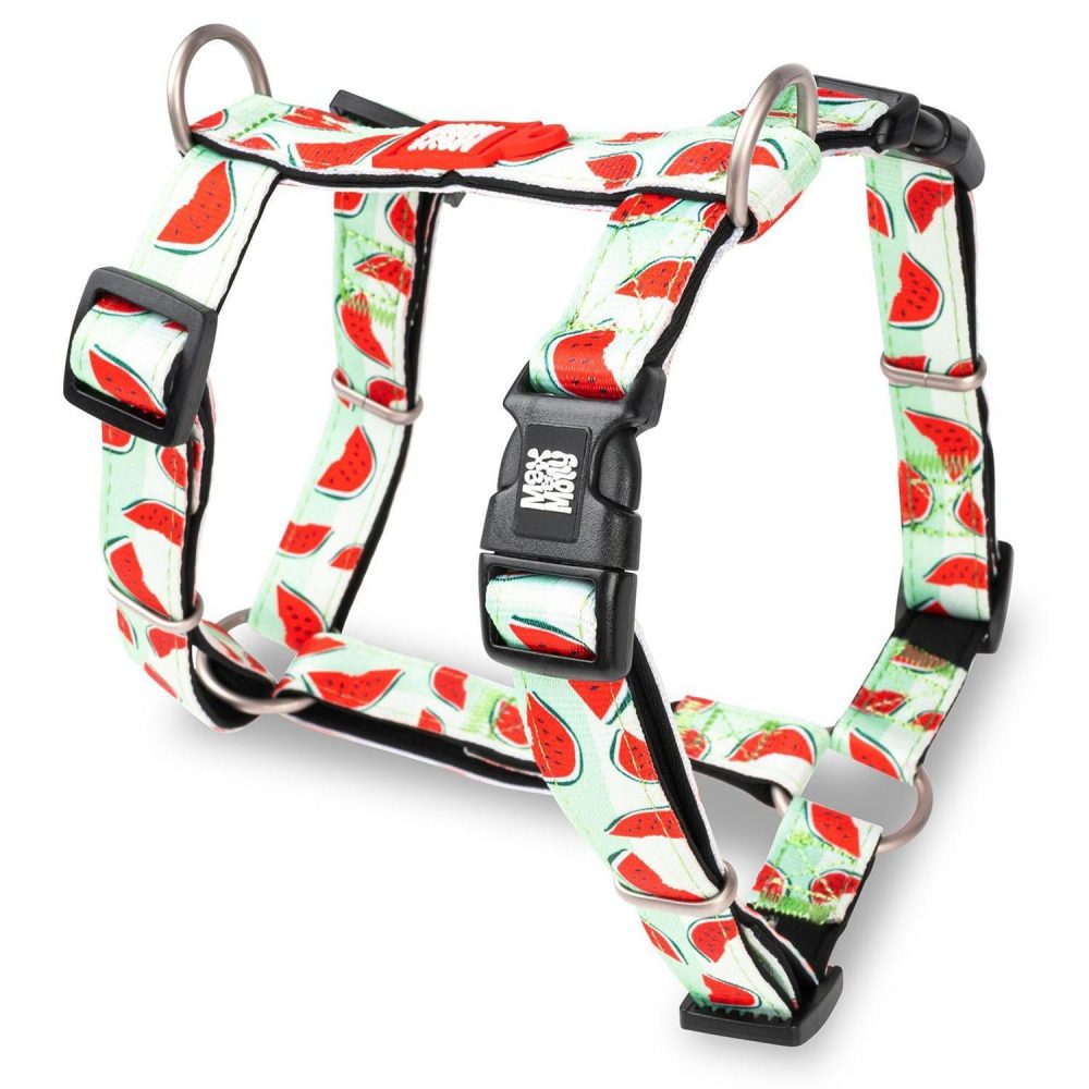 Watermelon Dog H-Harness | Collars, Leashes & Harnesses Collars, Leashes & Harnesses Collars, Leashes & Harnesses