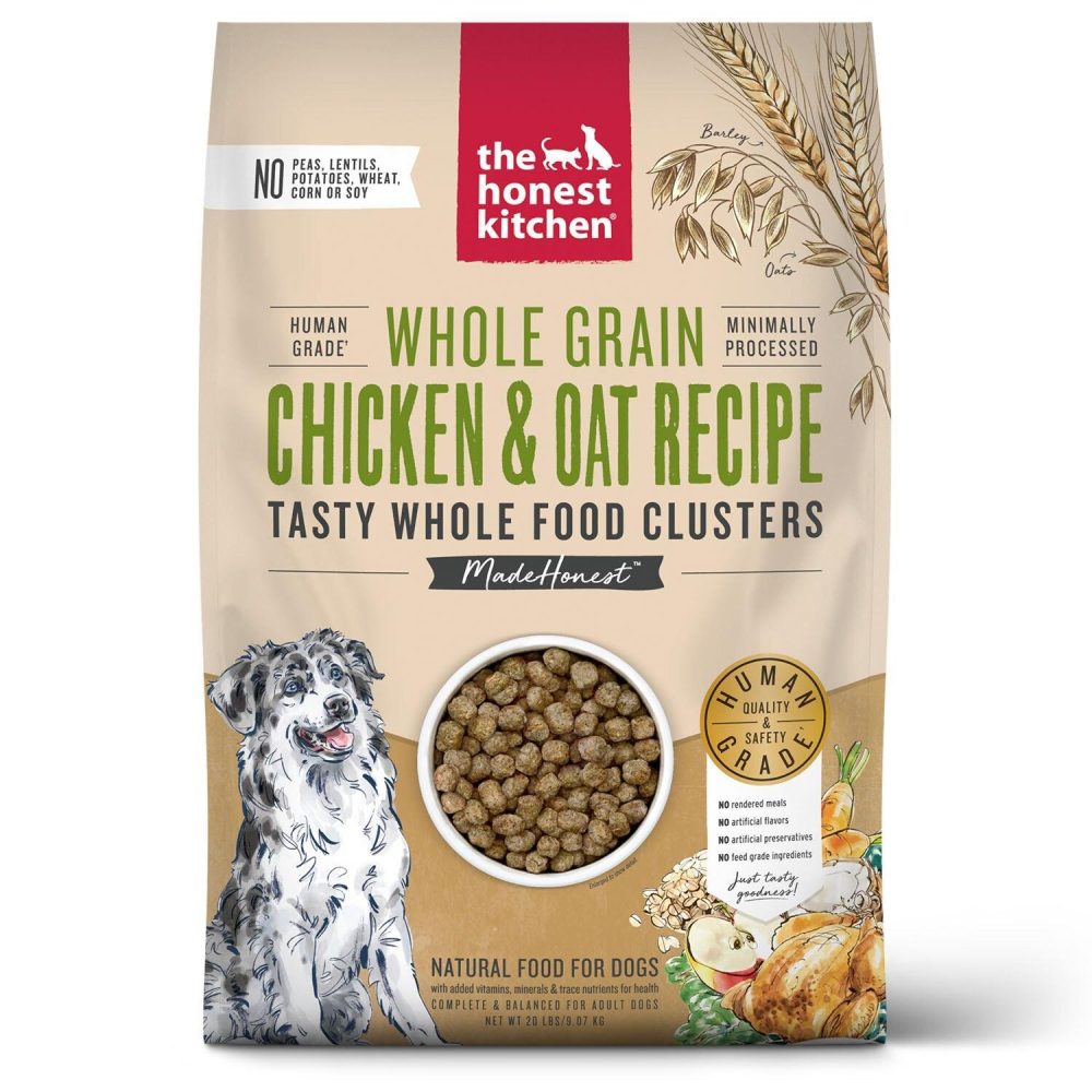 Whole Food Clusters Whole Grain Chicken & Oat Recipe Dog Food | Dehydrated & Air Dried Food Dehydrated & Air Dried Food Dehydrated & Air Dried Food