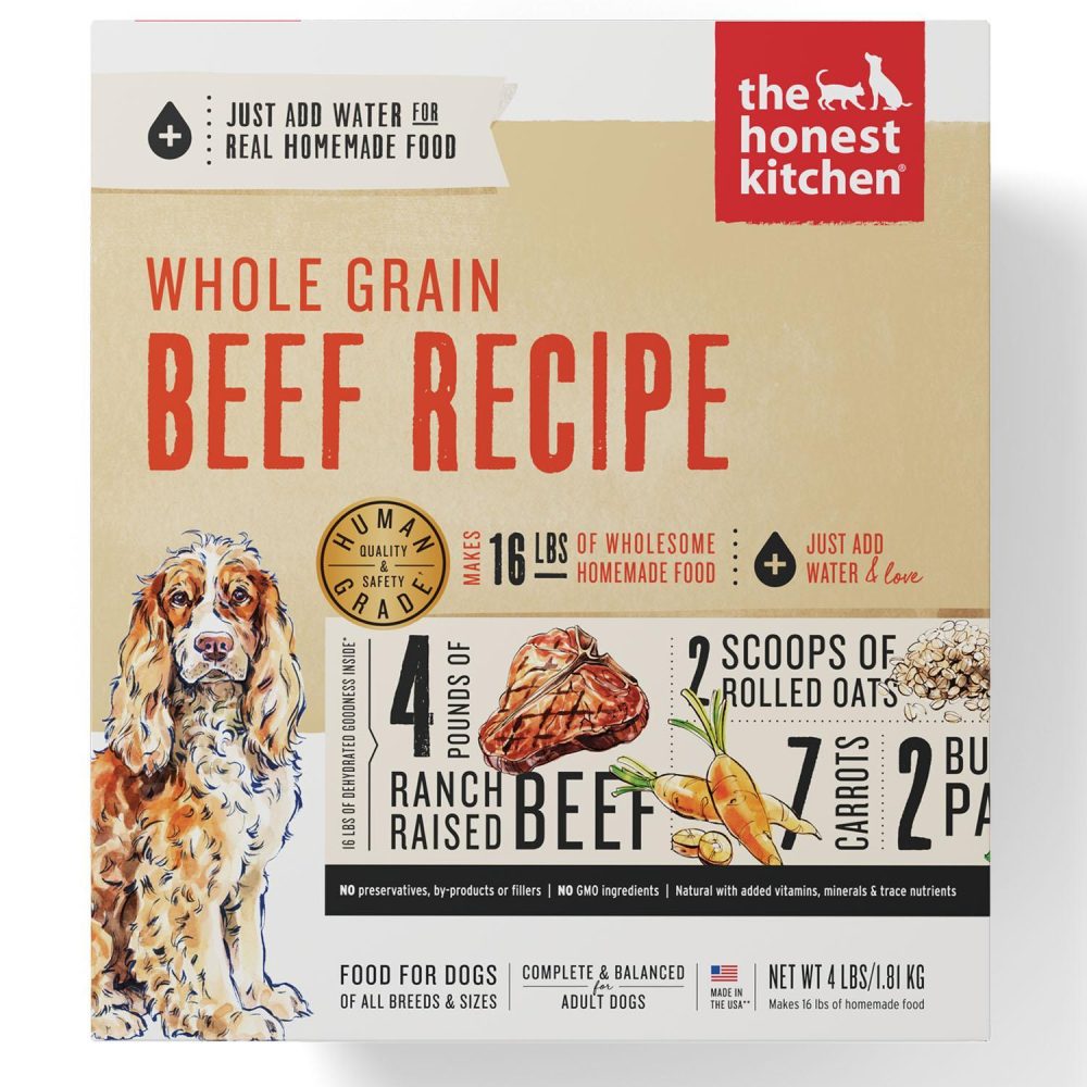 Whole Grain Beef Recipe Dog Food | Dehydrated & Air Dried Food Dehydrated & Air Dried Food Dehydrated & Air Dried Food