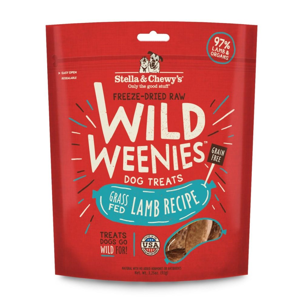 Wild Weenies – Lamb Recipe | Freeze Dried & Dehydrated Treats Dog Dog