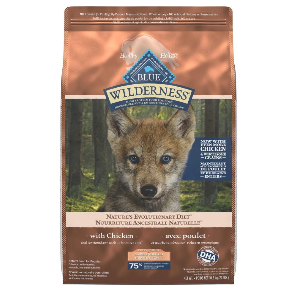 Wilderness Chicken With Grain Large Breed Puppy Dog Food | Dry Food Dog Dog