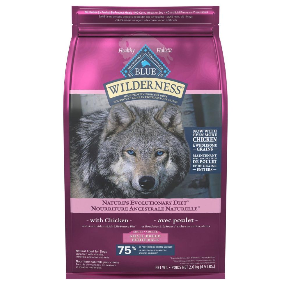 Wilderness Chicken With Grain Small Breed Adult Dog Food | Dry Food Dog Dog