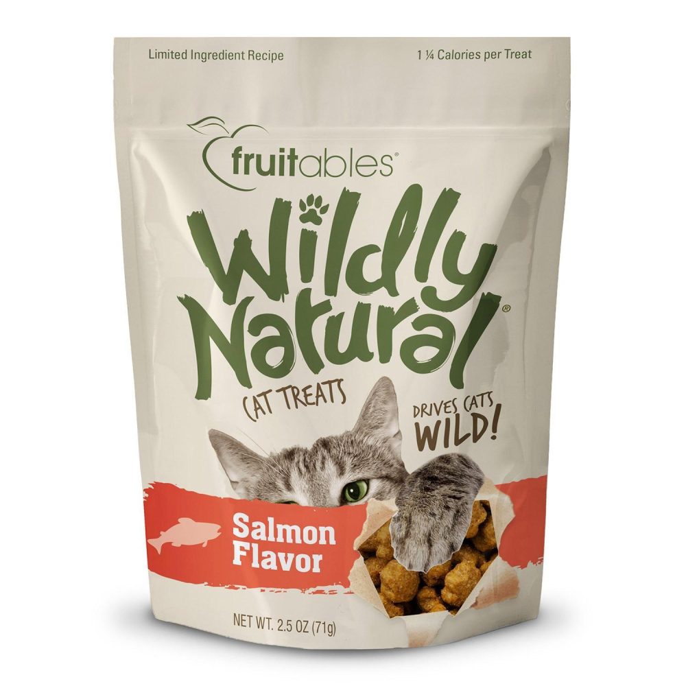 Wildly Natural Salmon Flavour Cat Treats | Treats Cat Cat