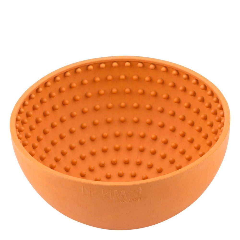 Wobble Orange Bowl | Bowls & Feeding Bowls & Feeding Bowls & Feeding