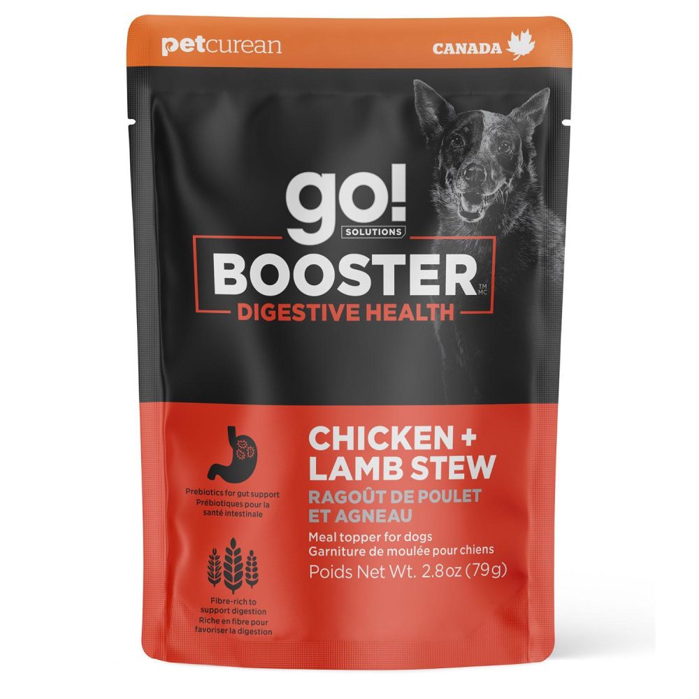 Booster Digestive Health Chicken + Lamb Stew Dog Food / 2.8 oz – 24 pk | Wet Food Dog Dog