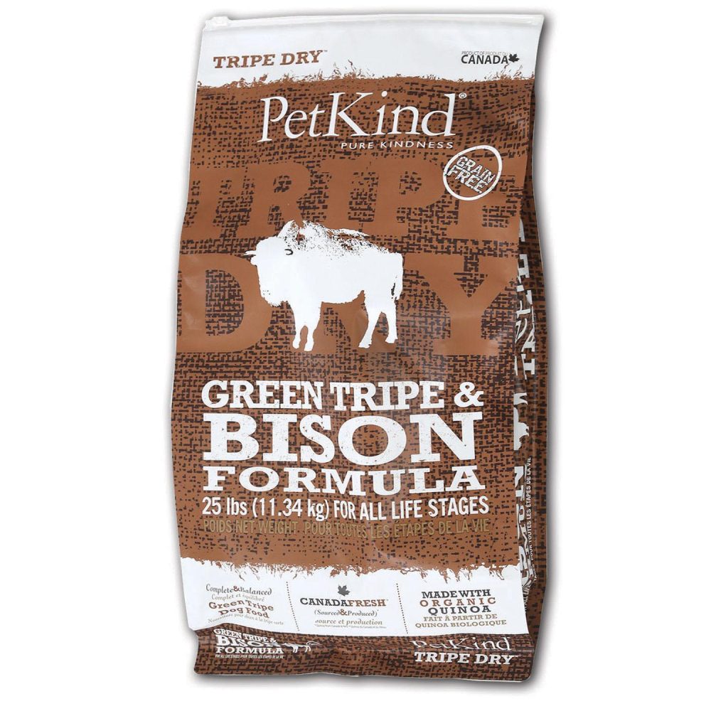 Green Tripe & Bison Formula Dog Food | Dry Food Dog Dog