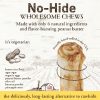 No-Hide Peanut Butter Natural Rawhide Alternative Dog Chew | Bones & Chews Bones & Chews Bones & Chews