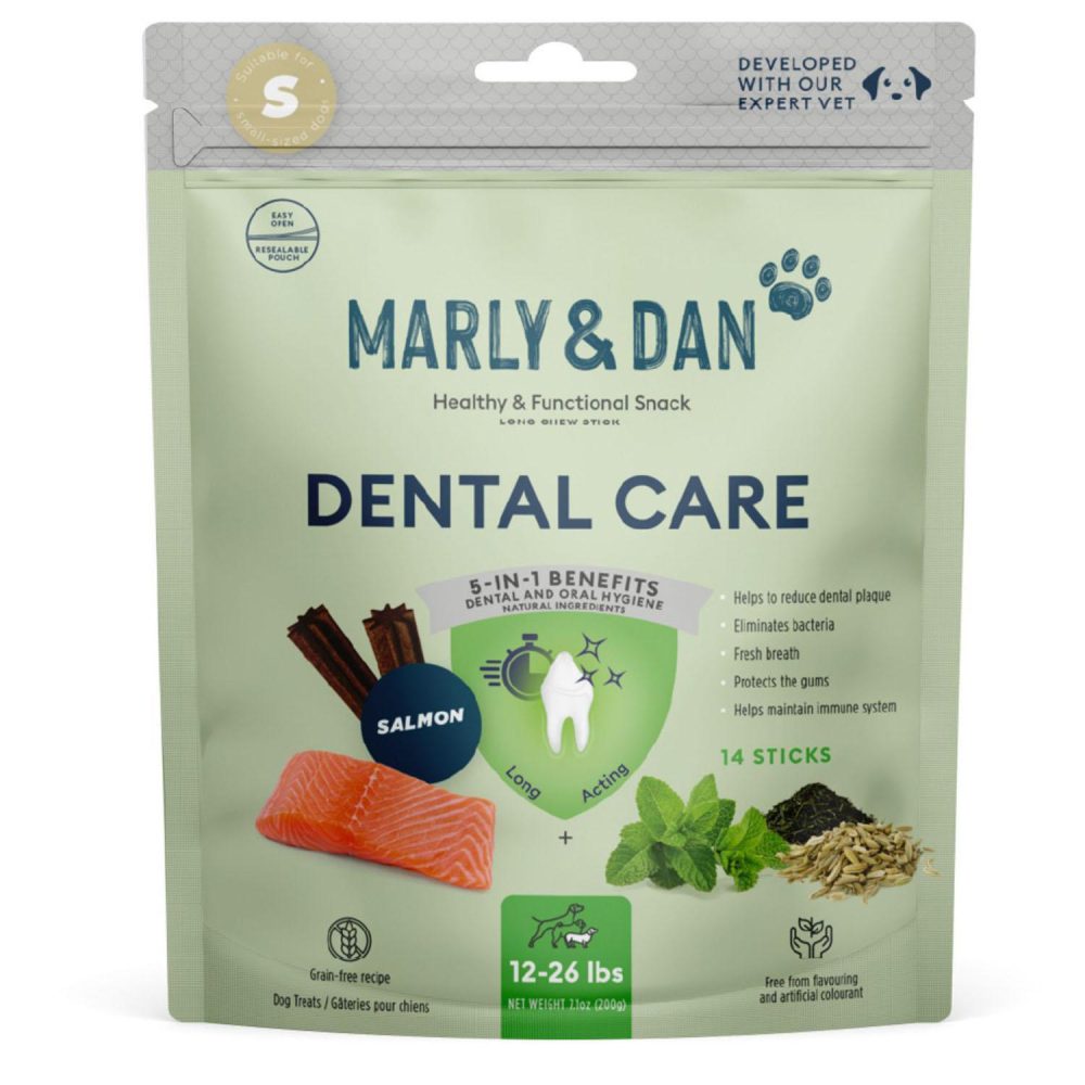 Dental Care Salmon Sticks Small Dog Treats | Dental Chews & Treats Dental Chews & Treats Dental Chews & Treats