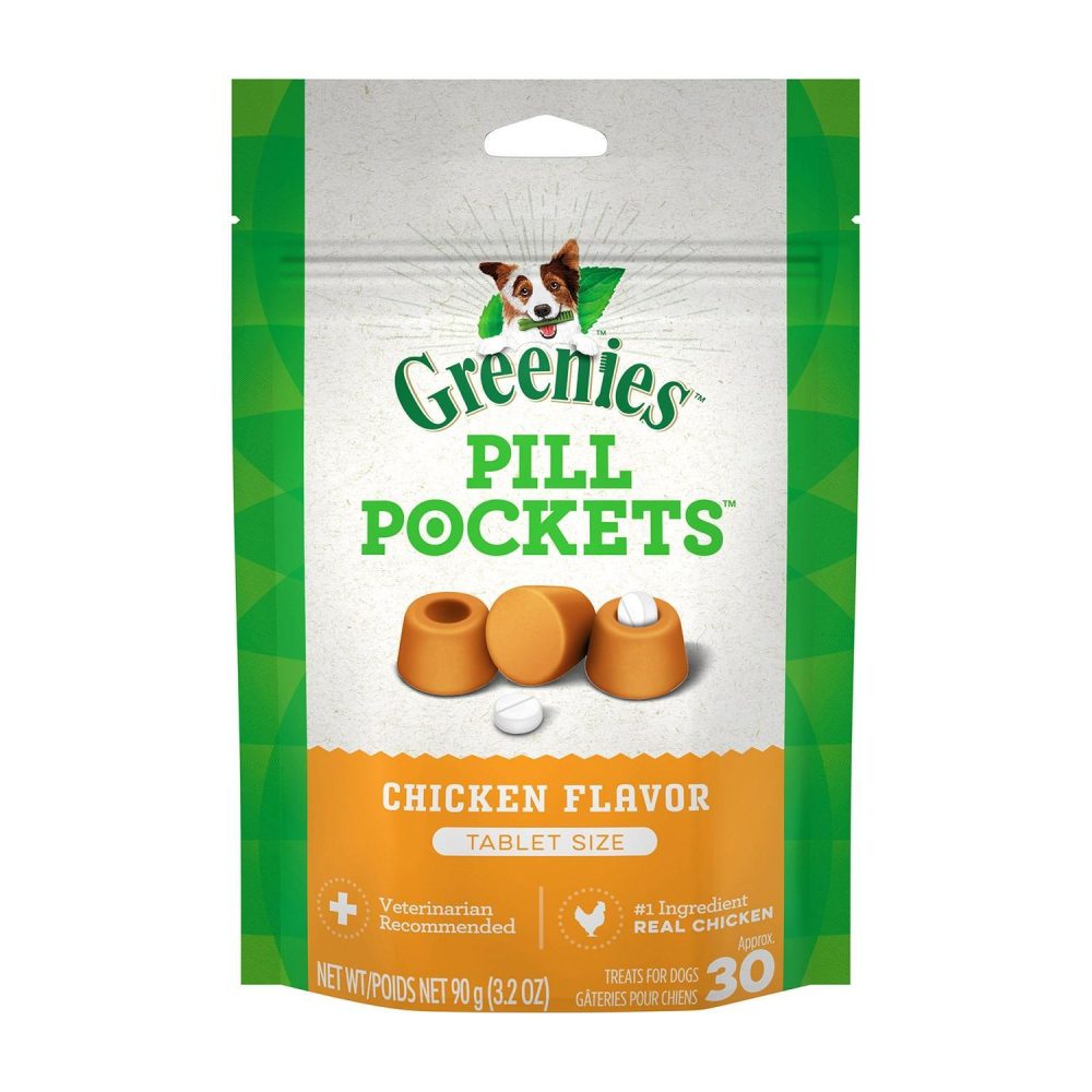 Pill Pockets Chicken Tablets | Soft & Chewy Treats Dog Dog